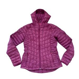 Marmot Featherless Thinsulate Jacket 3M Hooded Insulated Burgundy Women’s M